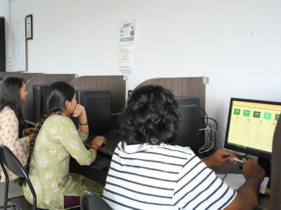 Library reading area