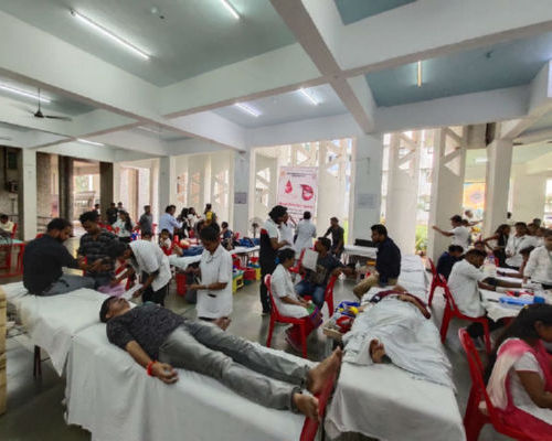 Blood donation camps