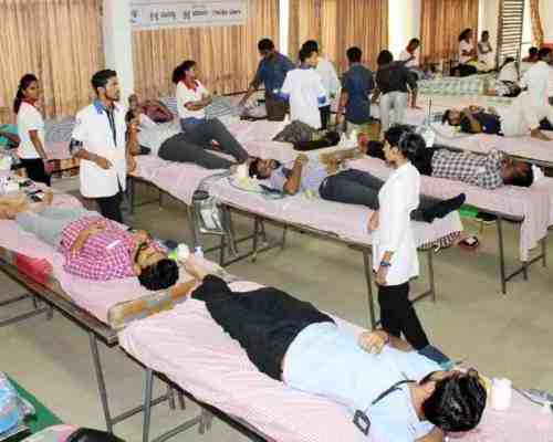 Blood donation camps
